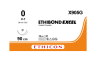 Этибонд Эксель (Ethibond Excel) 0, длина 90см, 2 кол-реж. иглы 26мм Tapercut X905G
