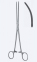 Затискач гемостатичний (Більрот) Pean, довжина 260мм, вигнутий, кінчик 4,1мм, довжина щелепи 86мм, зубчастий KL3091