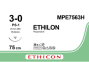 Этилон (Ethilon) 3/0, длина 75см, обр-реж. игла 24мм MPE7563H